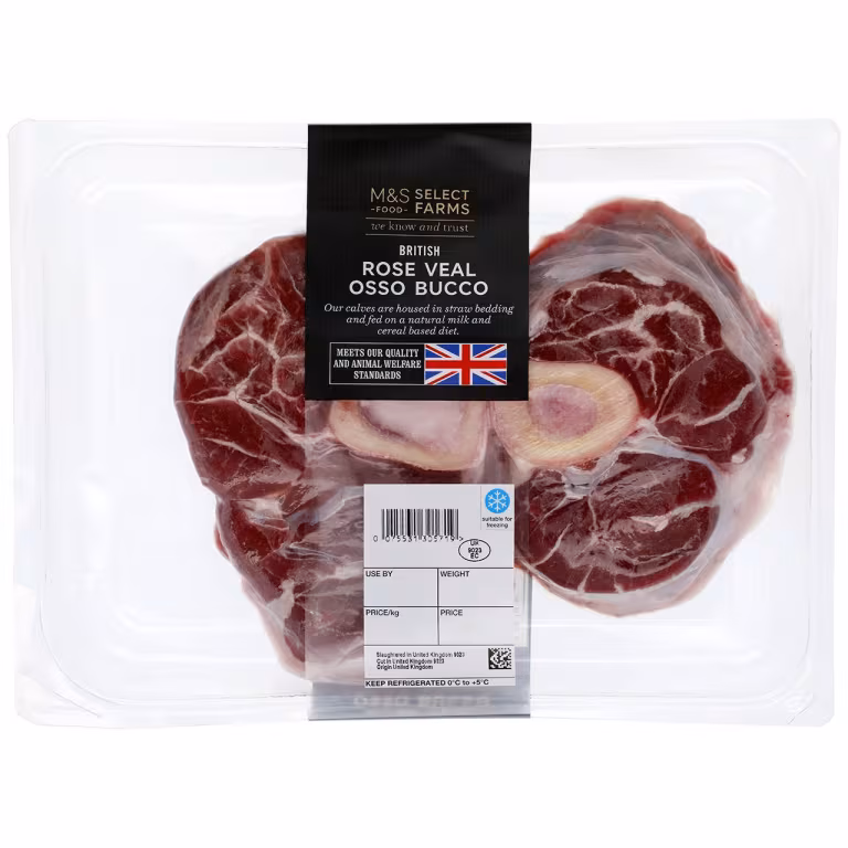 M&S British Rose Veal Osso Bucco