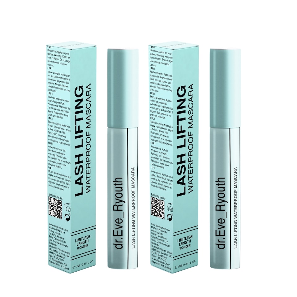 Dr. Eve_Ryouth 2 X Lash Lifting Waterproof Mascara