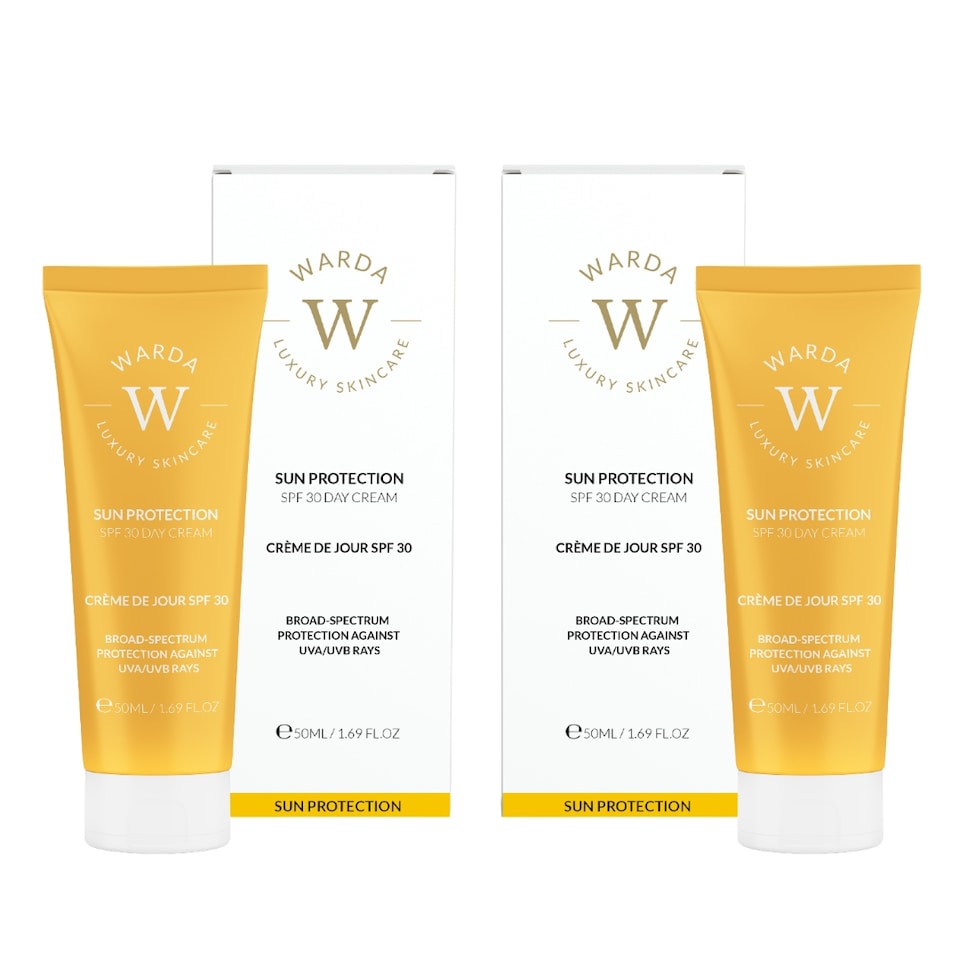 Warda Luxury Skincare 2 X Sun Protection SPF 30 Day Cream 50ml