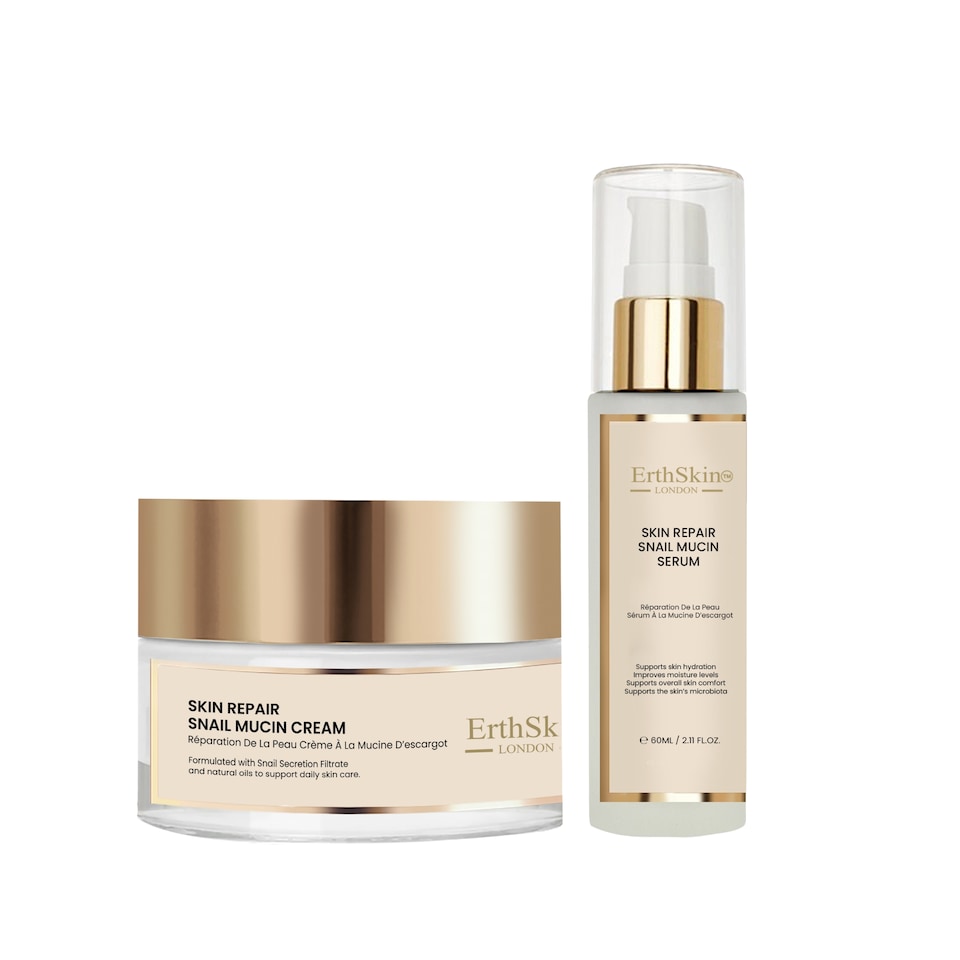 Skin Repair Snail Mucin Cream 50ml + Skin Repair Snail Mucin Serum 60ml