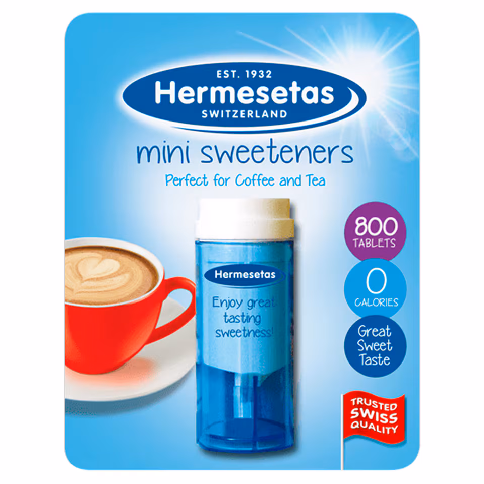 Hermesetas Mini Sweeteners 800 Pack