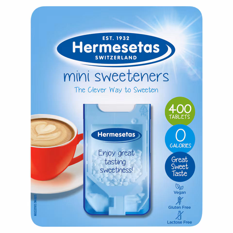 Hermesetas Mini Sweeteners 400Pk