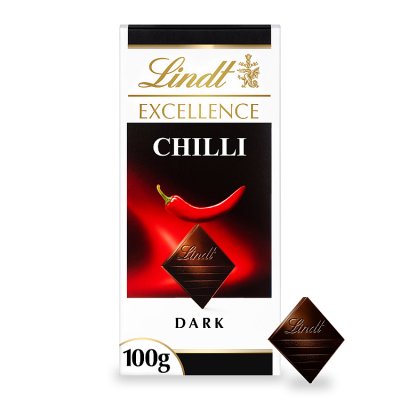 Lindt Excellence Dark Chilli Chocolate Bar