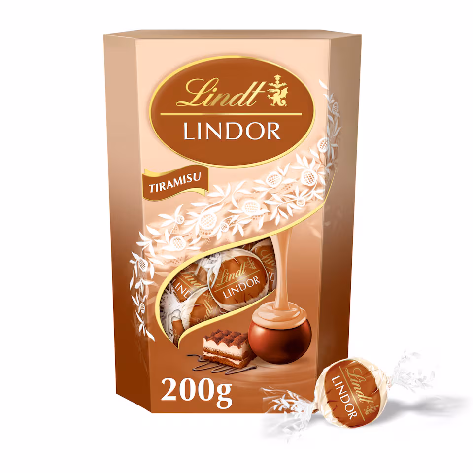 Lindt Lindor Tiramisu Chocolate Truffles 200g