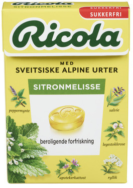 Ricola Sitronmelisse Sf 50g