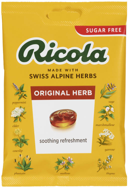 Ricola Original Herbs Sukkerfri 68g
