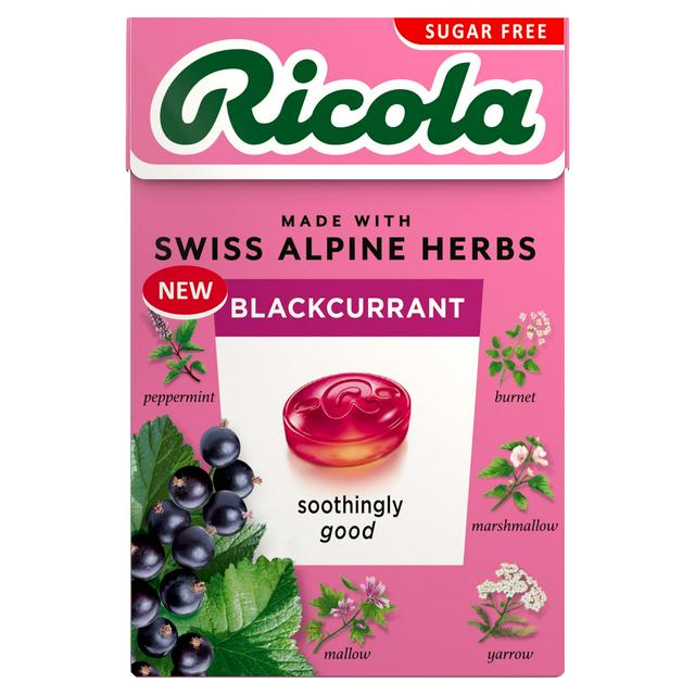Ricola Blackcurrant 45g