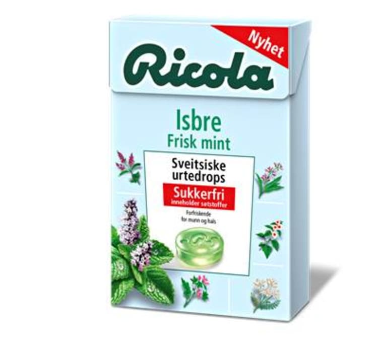Ricola Isbre Frisk Mint Sukkerfri 50g