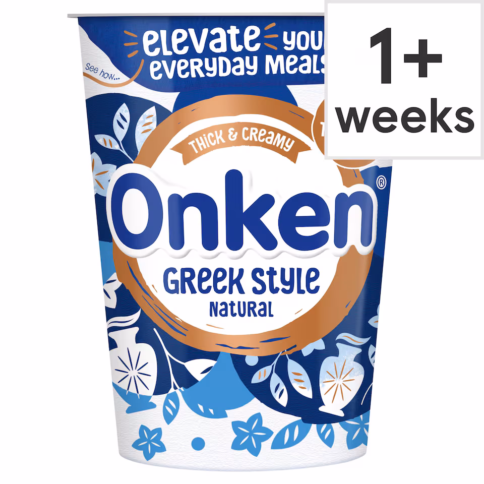 Onken Greek Style Set Yogurt Natural 450g