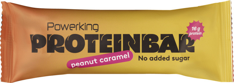 Powerking Proteinbar Peanøtt&Karamell 55g
