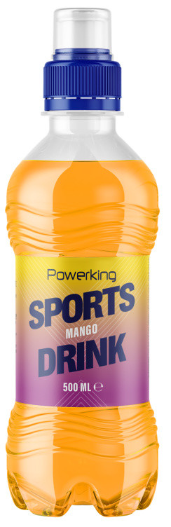 Powerking Sportsdrikk Mango 0,5l flaske