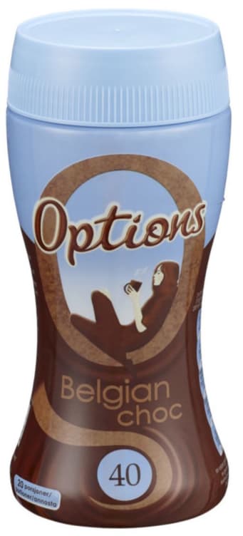 Sjokoladedrikk Belgian 220g Options