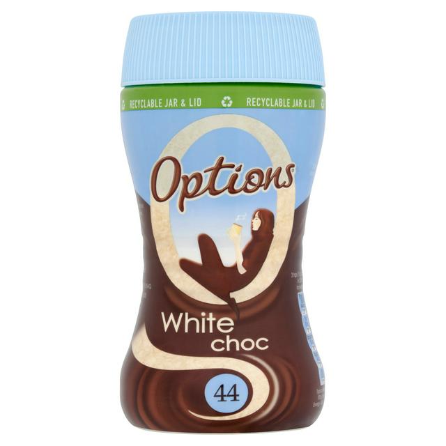 Options Instant Belgian Hot White Chocolate Drink 220g