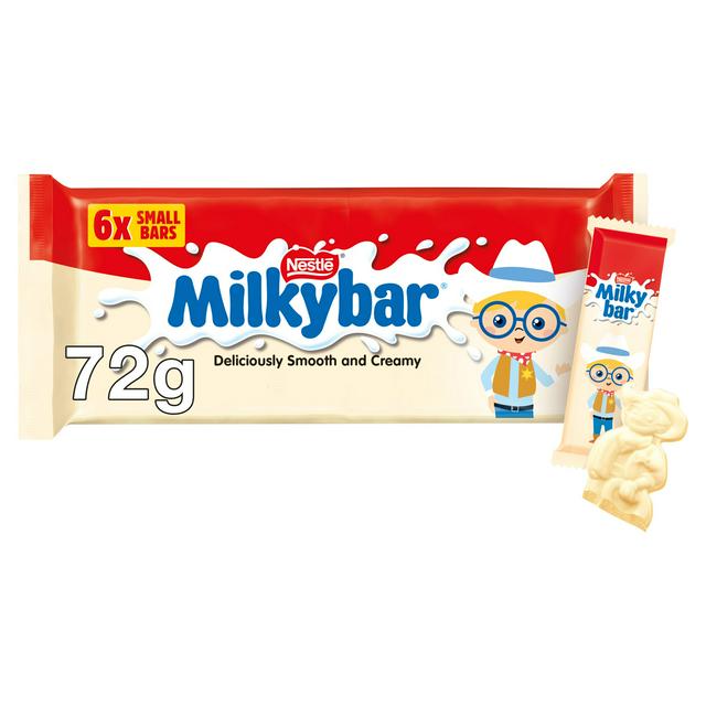 Milkybar White Chocolate Bar Multipack x6 72g
