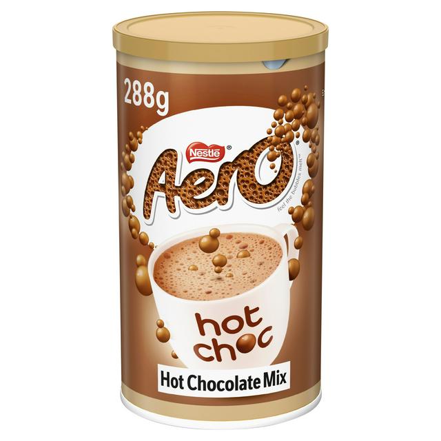 Aero Instant Hot Chocolate Powder Jar 288g