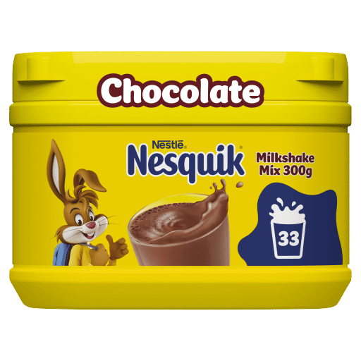 Nesquik Chocolate Flavoured Milkshake Powder 300g Tub