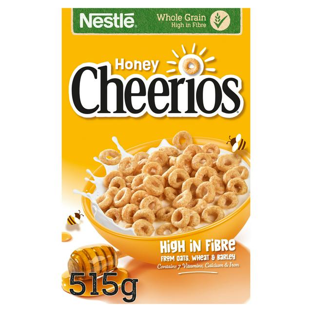 Nestle Cheerios Honey Cereal 515g