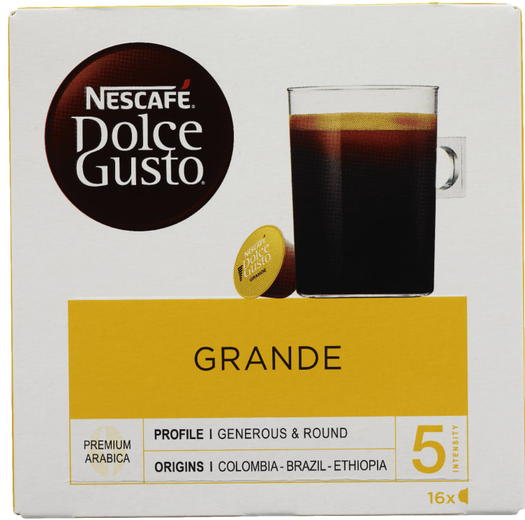 Grande 16kapsler Dolce Gusto
