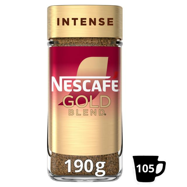 Nescafe Gold Blend Intense Instant Coffee 190g