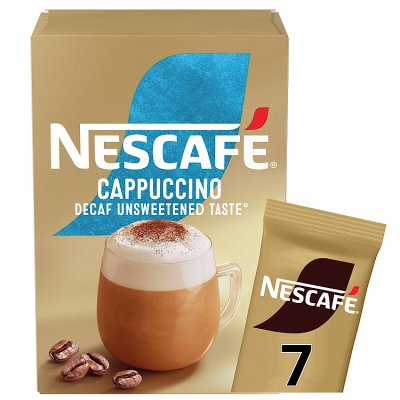 Nescafé Cappuccino Decaf Sachets 7s