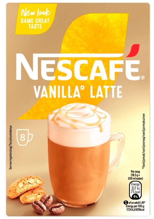 Cafe Vanilla 8pos Nescafe