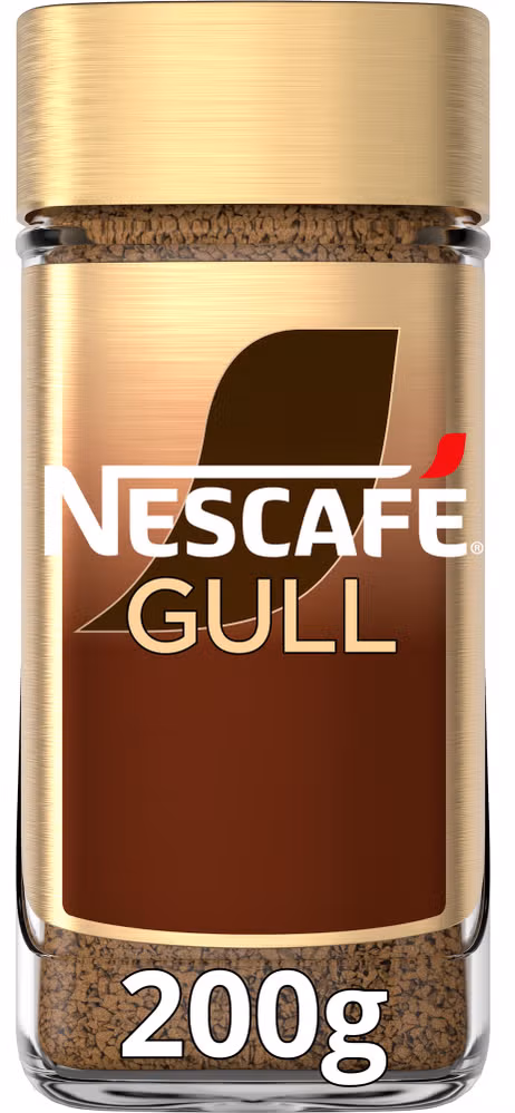 Nescafé Gull Pulverkaffe, 200 g
