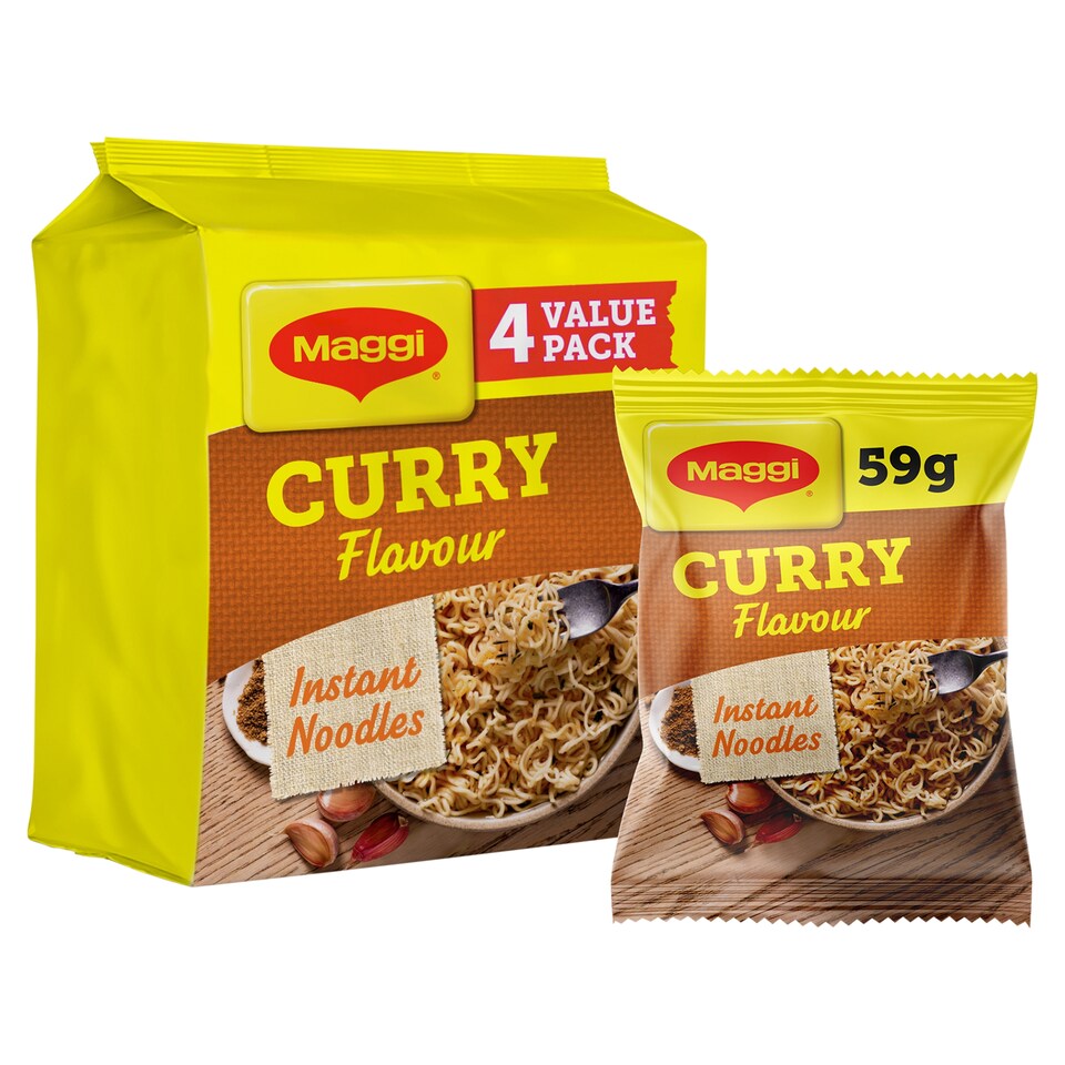 MAGGI 3 Minute Instant Noodles Curry Flavour 59g