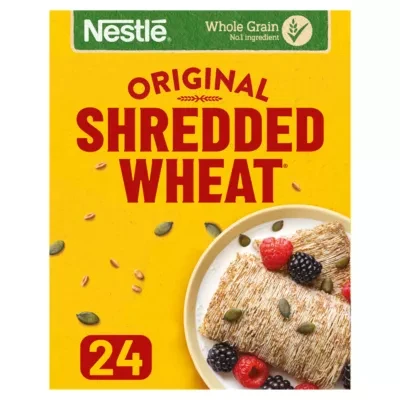 Nestle Shredded Wheat Original Breakfast Cereal 24 Biscuits 540g