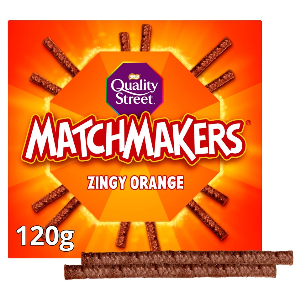 Quality Street Matchmakers Zingy Orange Chocolate Box 120g