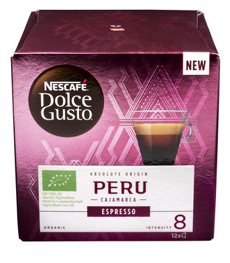 Dolce Gusto Peru Espresso Organic 84g NESCAFÉ