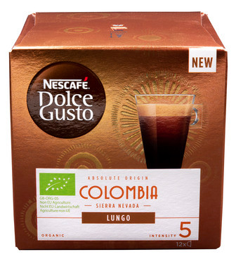 Dolce Gusto Colombia Lungo Organic 84g