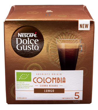 Dolce Gusto Colombia Lungo Organic 84g