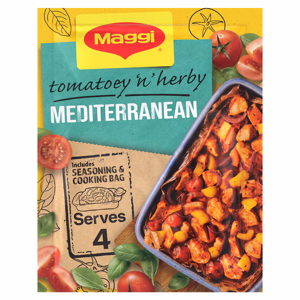 Maggi Mediterranean Chicken Seasoning & Cooking Bag 37g