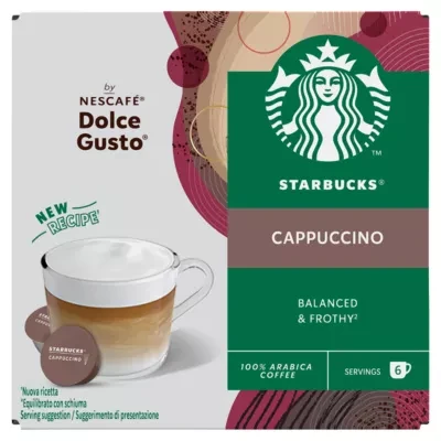 Starbucks by Nescafe Dolce Gusto Cappuccino by Nescafe Dolce Gusto coffee pods X12