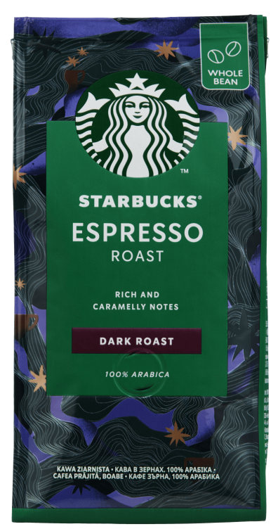 Starbucks Espresso Hele Bønner Dark Roast 200g