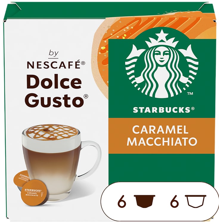 Caramel Macchiato 12kapsler Starbucks