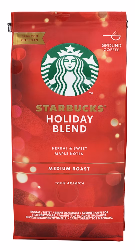 Starbucks Holiday Blend Filtermalt, 190 g