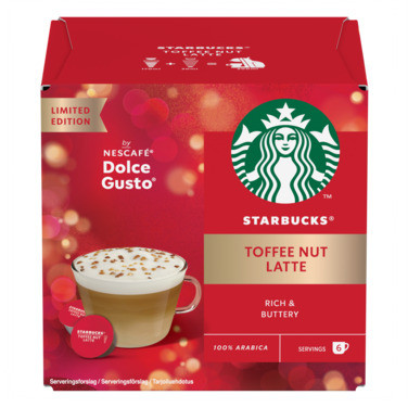 Starbucks Toffee Nut Latte X12 127.8g