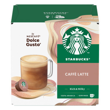Starbucks Caffe Latte X12 121.2g
