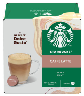 Starbucks Caffe Latte X12 121.2g