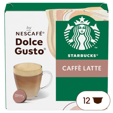 Starbucks Caffe Latte X12 121.2g