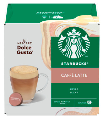 Starbucks Caffe Latte X12 121.2g