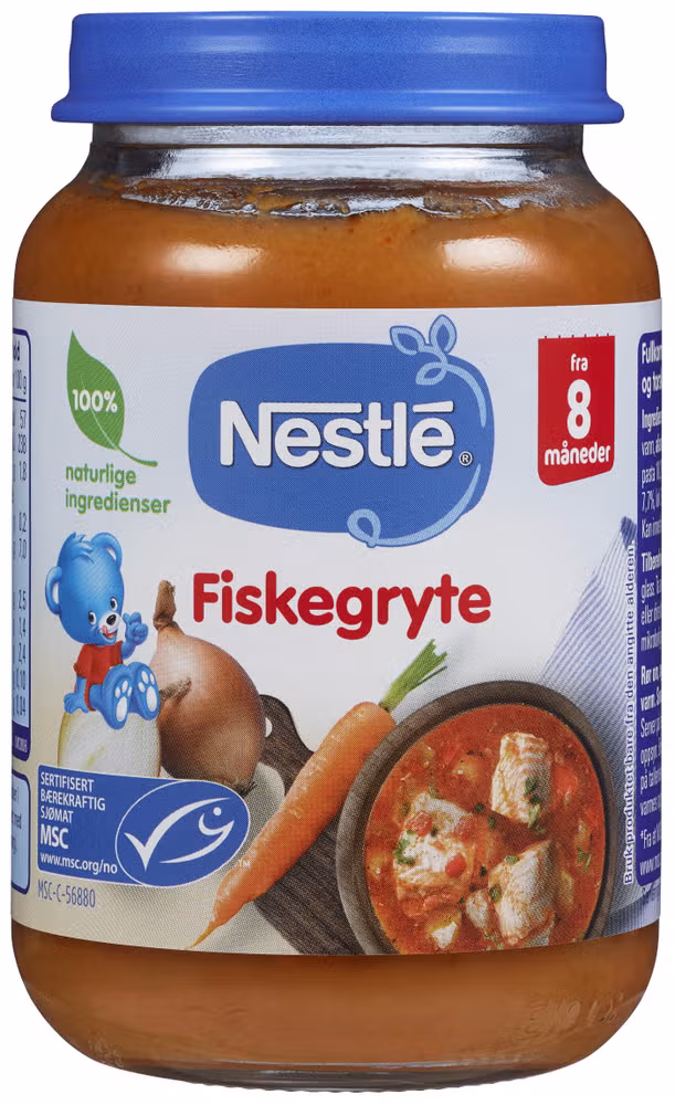 Fiskegryte Fra 8 mnd, 190 g