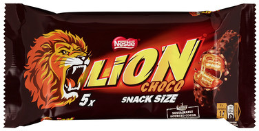 Lion Snack Size 5-pk 150g