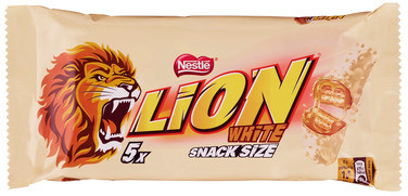 Lion White Snack Size 5-pk 150g