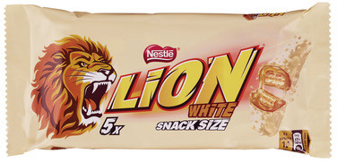 Lion White Snack Size 5-pk 150g
