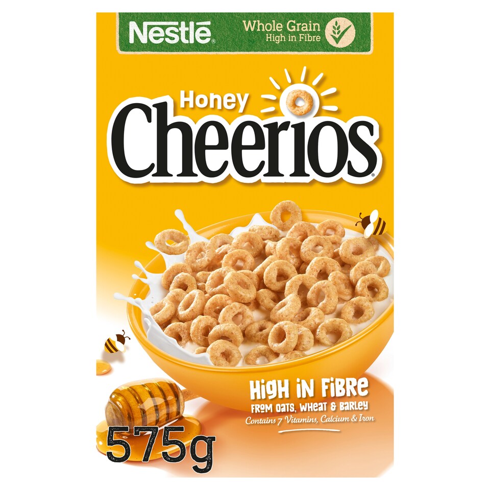 Nestlé Cheerios Honey Cereal 575g