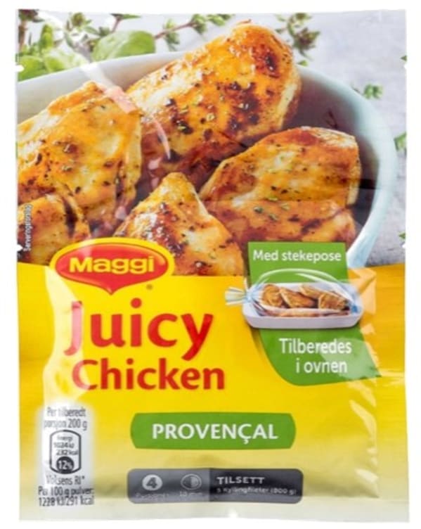 Juicy Chicken Provencal 34g Maggi
