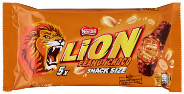 Lion Peanut Snack Size 5-pk 155g