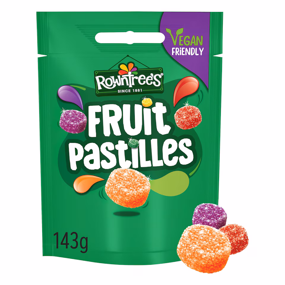Rowntree's Fruit Pastilles Sweets Sharing Bag 143g